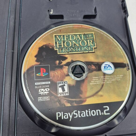 Sony PS2 Medal Of Honor Frontline PlayStation 2 Game EA Games Rated T - Picture 8 of 9